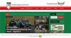 Desktop Screenshot of hsg-aktuell.de